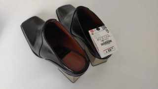 Botines Zara Piel Talla 37 Nuevo