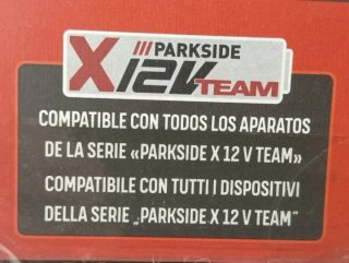 Lote 2 Baterías 2Ah y 2 Cargadores PARKSIDE 12V