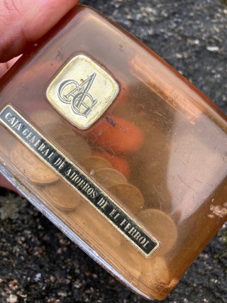 Hucha Vintage Caja General de Ahorros Ferrol