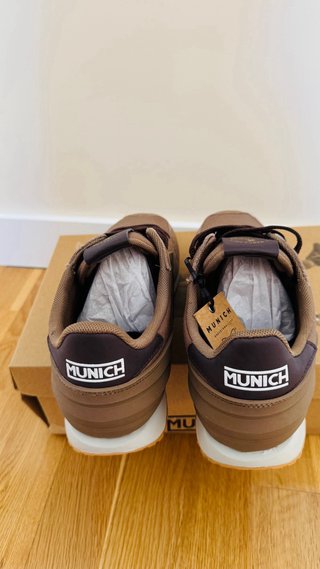 Zapatillas Munich Massana Marrón Talla 43 Nuevas