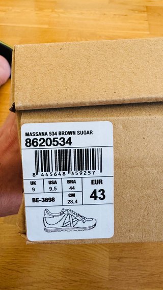 Zapatillas Munich Massana Marrón Talla 43 Nuevas