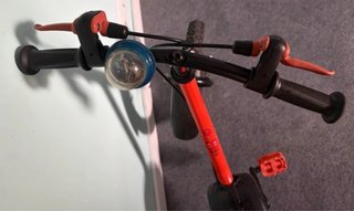 Bicicleta infantil roja 14 pulgadas