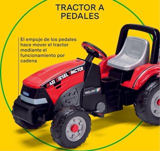 Tractor de pedales PegMaxi Diesel Tractor