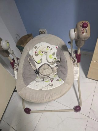 Moisés y balancín para bebé