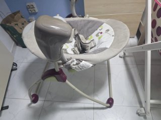 Moisés y balancín para bebé