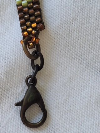 Pulsera Amarkea cuentas vidrio estilo bohochic