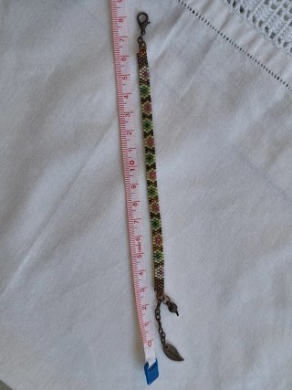 Pulsera Amarkea cuentas vidrio estilo bohochic