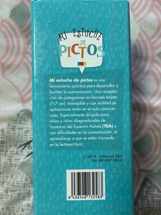 Mi Estuche de Pictos Editorial GEU +400 Tarjetas