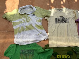 Lote 6 Camisetas Vintage