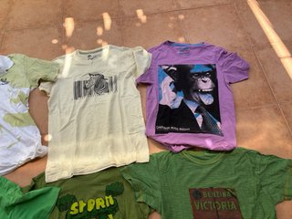 Lote 6 Camisetas Vintage