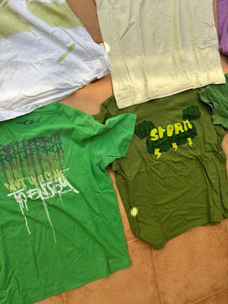Lote 6 Camisetas Vintage