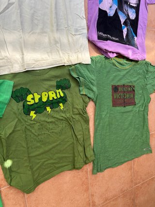 Lote 6 Camisetas Vintage