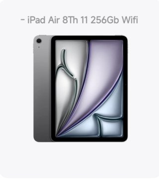 - iPad Air 8ª Gen 11 256GB Wifi Precintado + Fac