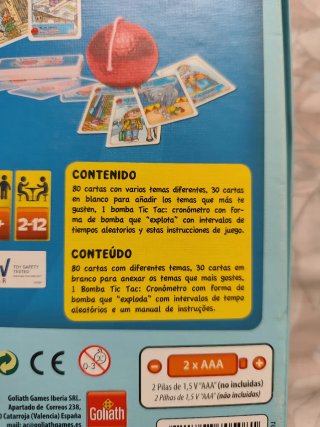 Juego de mesa TIC TAC BOUM Junior