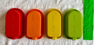 Set 4 moldes para helado de Lekue
