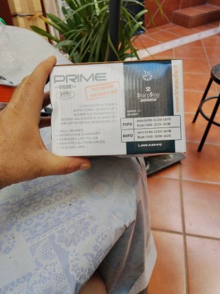 Carrete de pesca PRIME VIGOR 80FD.