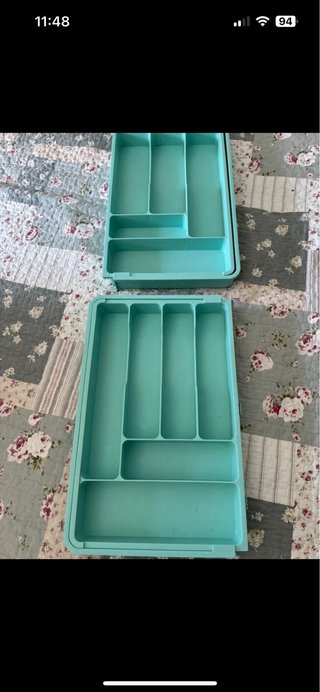 Organizzatore per posate doppio