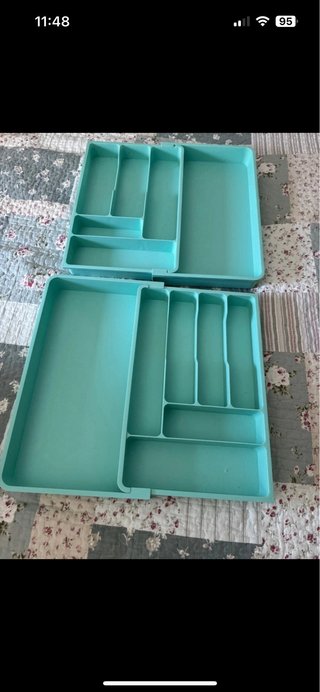 Organizzatore per posate doppio
