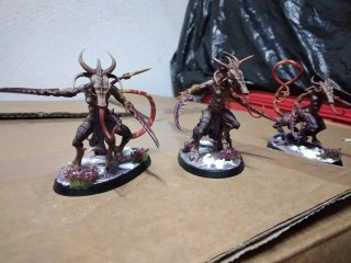 Ejército Slaanesh Pintado