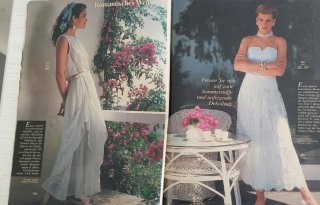 Revistas de moda Burda años de 1983 a 1986.