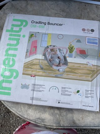 Bouncer Ingenuity Cradling OM-6M Flora Unicorn