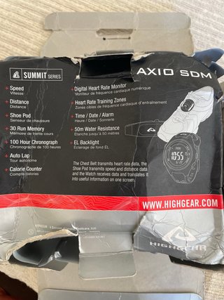 Highgear Axio SDM Monitor Cardíaco