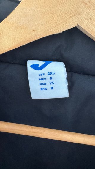 Parka Joma C.D. Betoño Negra