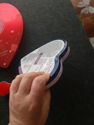 Lote 3 latas corazón vacías