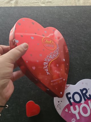 Lote 3 latas corazón vacías