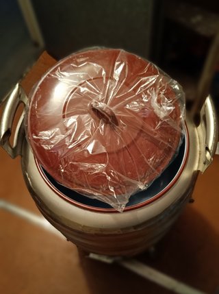 Olla Ferroviaria Acero Inox, hecha a Mano