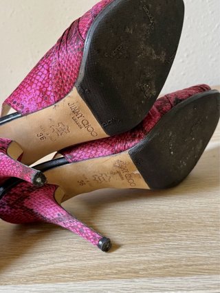 Tacones Jimmy Choo Rosa Talla 36