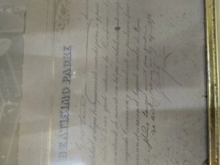 Cuadro religioso antiguo