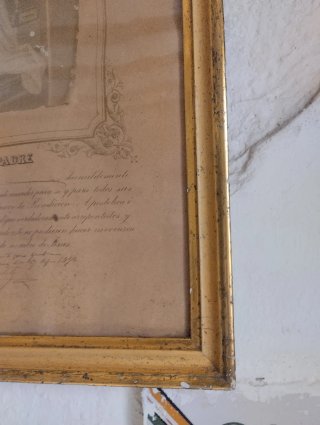Cuadro religioso antiguo