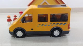 Playmobil Autobús escolar y escuela