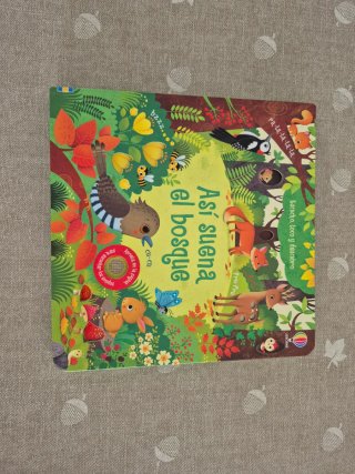 Libro infantil con sonidos.