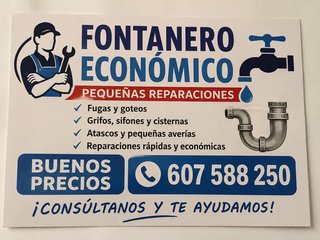 Fontanero Económico - Pequeñas Reparaciones
