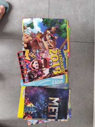 Guías y Póster Nintendo Switch, Fifa 19, etc