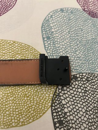 Cintura Louis Vuitton Damier Ebene