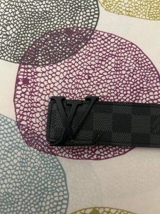 Cintura Louis Vuitton Damier Ebene