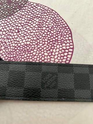 Cintura Louis Vuitton Damier Ebene