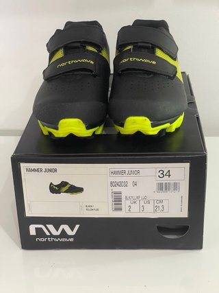 Zapatillas Ciclismo Junior Northwave N. 34