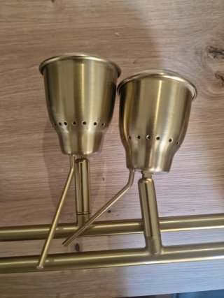 ​Lámpara de techo / Riel 5 Focos Orientables