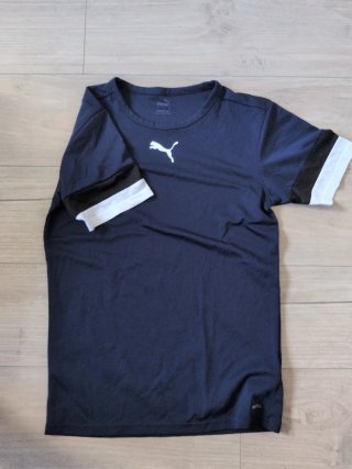 Camiseta Puma Azul y Blanca