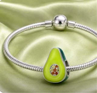 Charm Pandora Aguacate con Circonitas