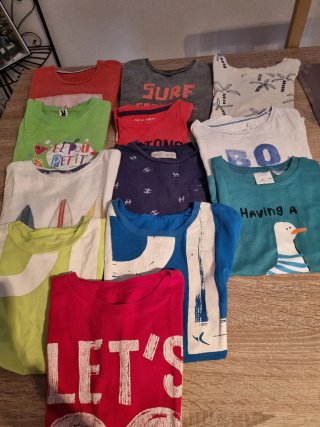 Lote 10 Camisetas Niño Verano
