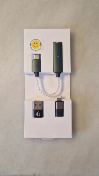 iFi GO link DAC USB + amplificador auriculares