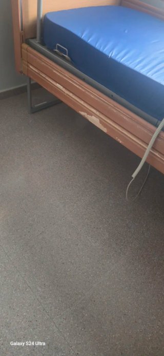 Cama articulada con trapecio