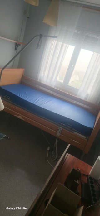 Cama articulada con trapecio
