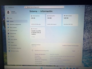 Portátil Dell Vostro 15 3000 i5 10ª Gen