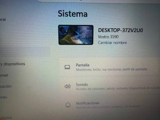 Portátil Dell Vostro 15 3000 i5 10ª Gen